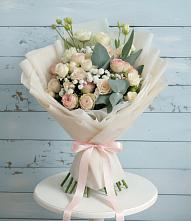 Букет цветов из:  Розы и Лизиантусы #REPLACE_PRED# Духанино