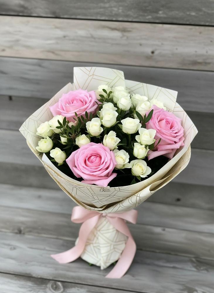 Букет цветов из: Розы в Духанино