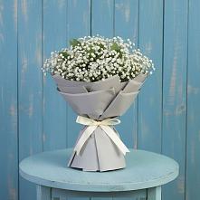 Букет цветов из:  Гипсофила в Духанино