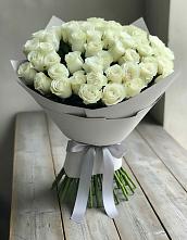 Букет 35 Белых роз в Духанино