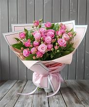 Букет Розовый кустик #REPLACE_PRED# Духанино