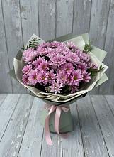Букет цветов из:  Хризантемы #REPLACE_PRED# Духанино
