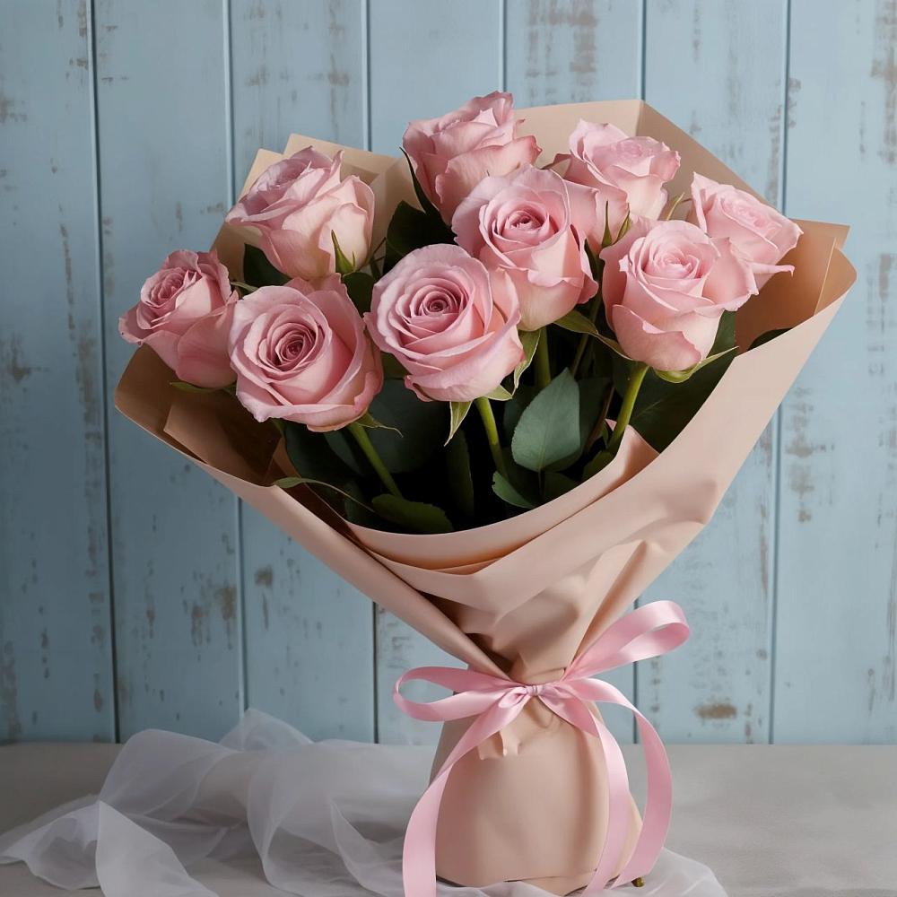 Букет цветов из: Розы в Духанино