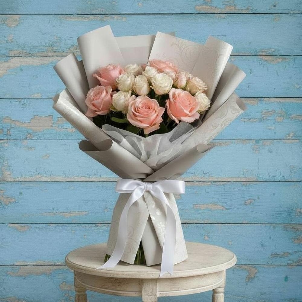 Букет цветов из: Розы в Духанино