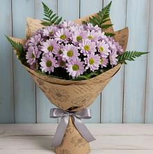 Букет цветов из:  Хризантемы #REPLACE_PRED# Духанино