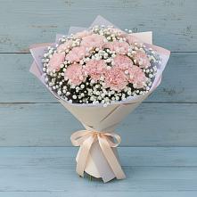 Букет цветов из:  Гвоздики в Духанино