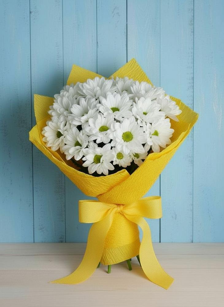 Букет цветов из: Хризантемы в Духанино