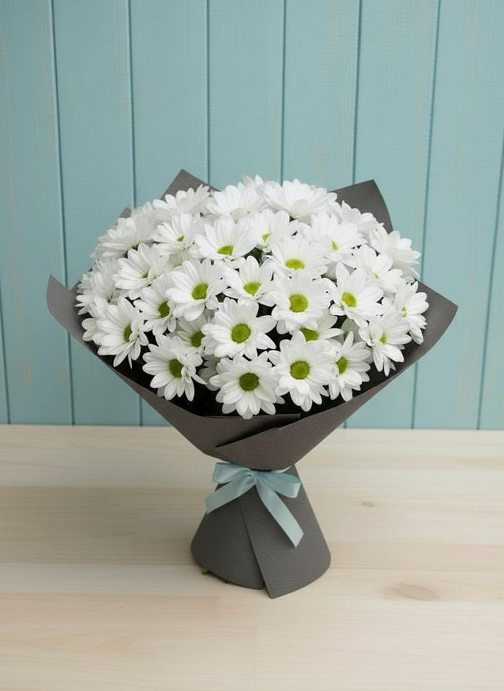 Букет цветов из: Хризантемы в Духанино