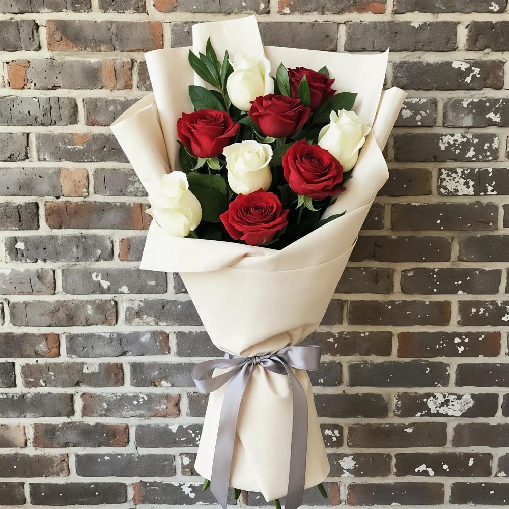 Букет цветов из: Розы в Духанино