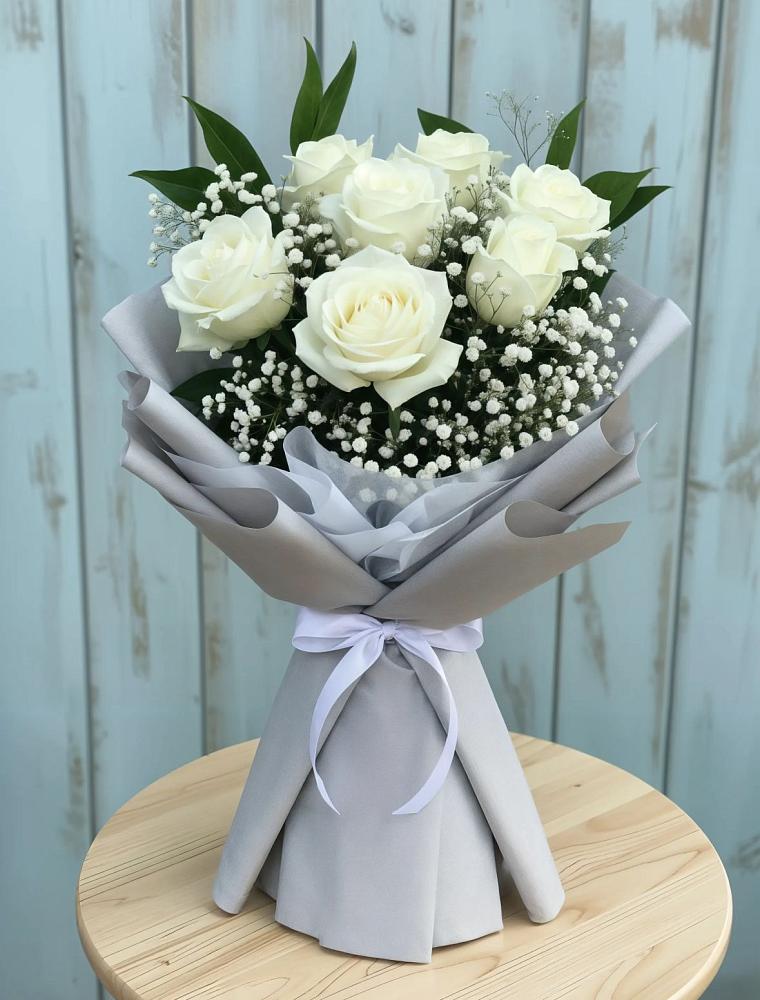 Букет цветов из: Розы в Духанино