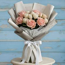 Букет цветов из:  Розы в Духанино