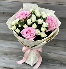 Букет цветов из:  Розы в Духанино