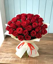 Букет 29 Красных роз в Духанино