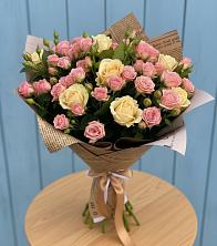 Букет цветов из:  Розы в Духанино