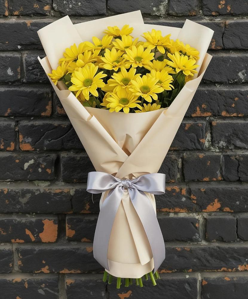Букет цветов из: Хризантемы в Духанино