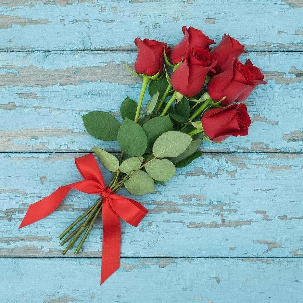 Букет Красные розы в Духанино