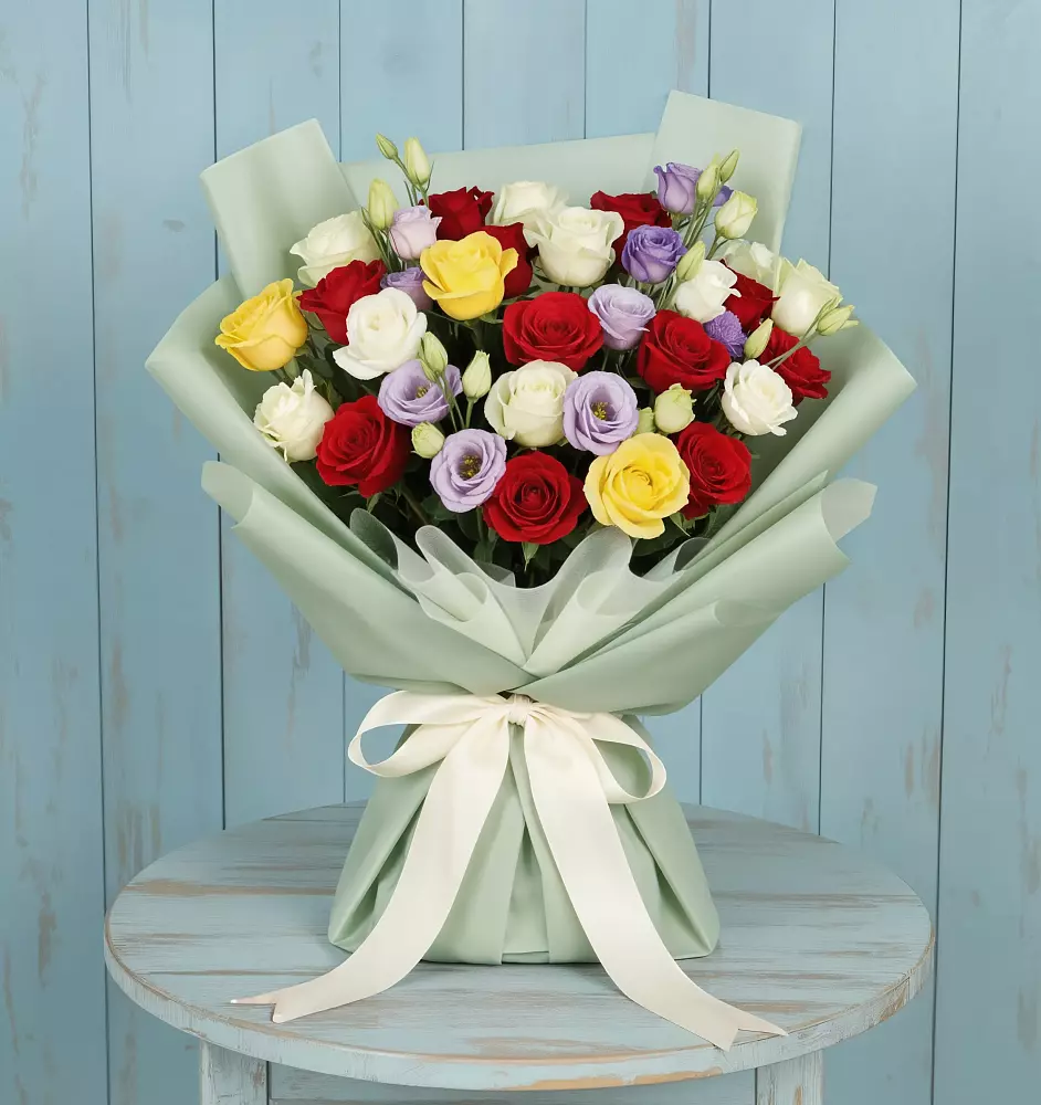 Букет цветов из: Розы в Духанино