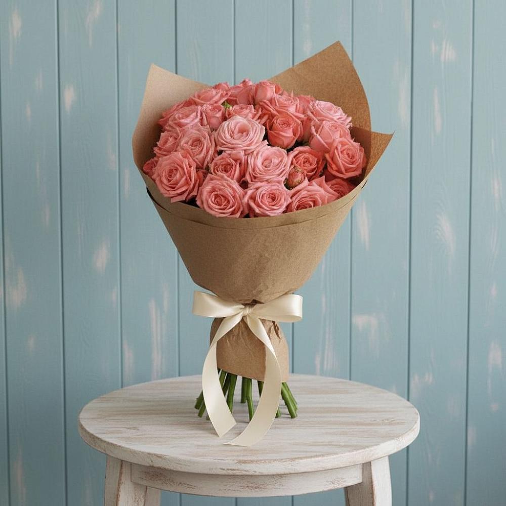 Букет цветов из: Розы в Духанино