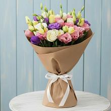 Букет цветов из:  Лизиантусы в Духанино