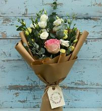 Букет цветов из:  Розы и Лизиантусы #REPLACE_PRED# Духанино