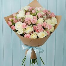Букет цветов из:  Розы в Духанино