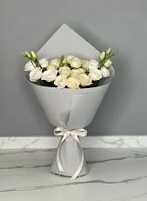 Букет цветов из:  Розы и Лизиантусы #REPLACE_PRED# Духанино